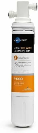 InSinkErator HOT250 Instant Hot and Cold Water Dispenser System & F-1000S Standard Under Sink Water Filtration System for Instant Hot and Cold Water Dispenser System