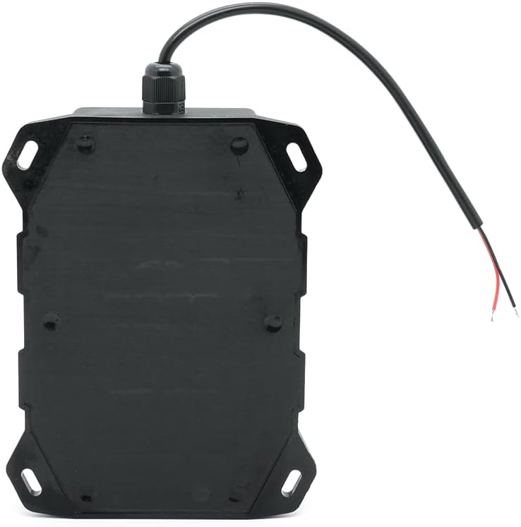 102dB Reversing Backup Alarm & Light Warning System – 12-24V Beep Sound Safety Alert for Vehicles