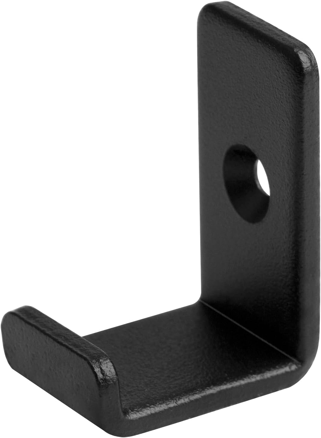 10 Pack 1-5/8" Mini Black Steel Utility J Hook, Wall Mount Garage Storage Hanging Hook, 7/8" Inner Width