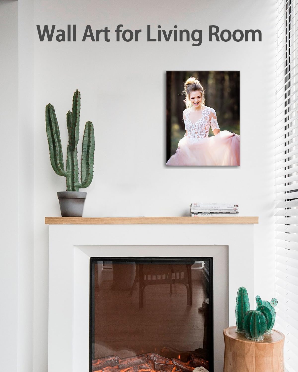 AbcCustomize Custom Canvas Wall Art with Your Photos, Custom Canvas Wall Art for Bedroom, Living Room, Farmhouse Decor, Personalized Gifts