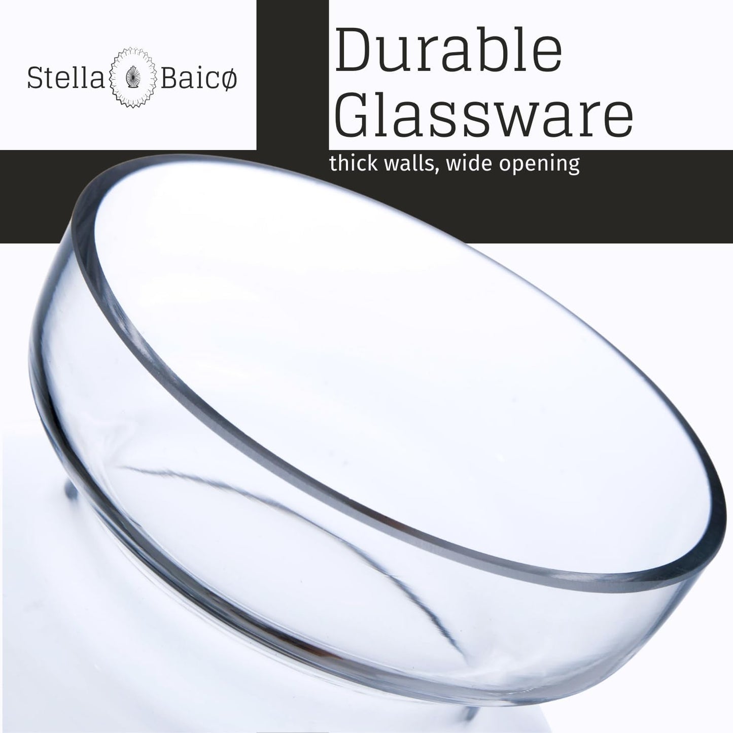 Large Apothecary Jars Glass, Clear Glass Candy Jar wiht Lids, Elegant Glass Candy Containers, Decorative Glass Jars for Wedding, Display and Party (Height: 15", Diameter: 6.7")