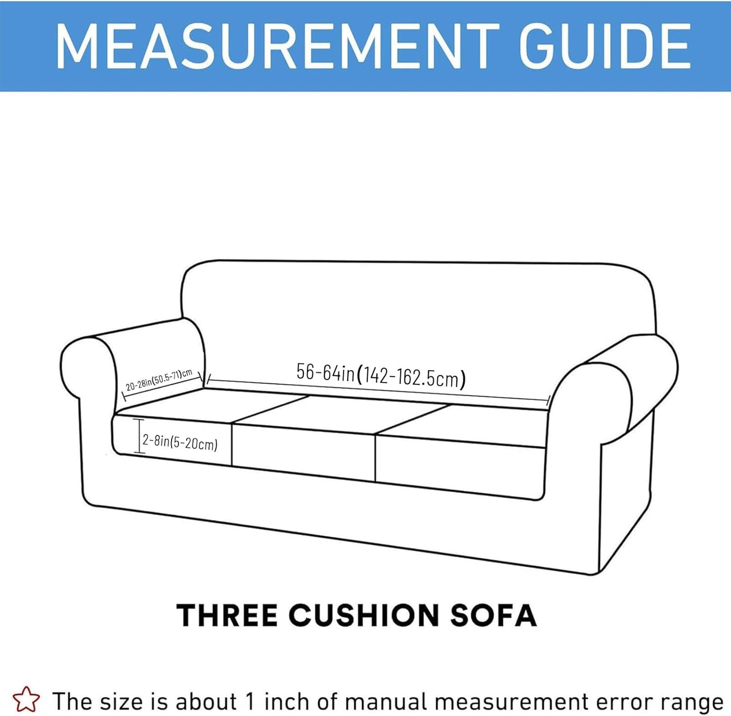 hyha Waterproof Couch Cushion Covers for Pets, Non Slip Sofa Seat Cover for Dogs Washable, Soft Thick Stretch Jacquard Fabric, Sofa Slipcovers with Elastic Bottom (1 Piece for Large, Wine Red)