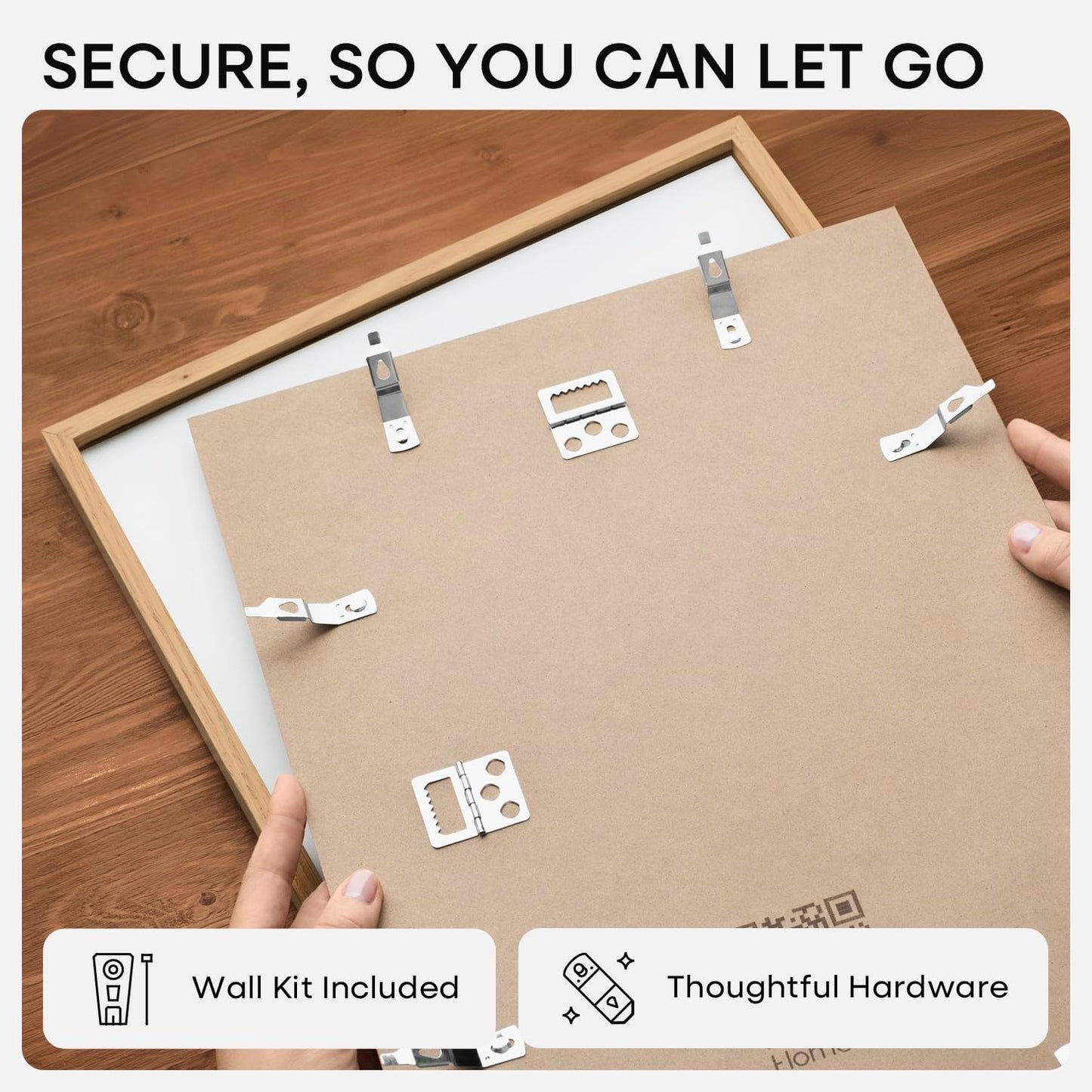 Homeforia 11x17 Wood Frame, High End Natural Oak 11x17 Light Wooden Picture Frame with Mat 8x12, 11 x 17 Poster Frames Matted to 8 by 12 Photo, 17x11 Hanging Frames, Tempered Glass, Wall Kit, Set of 1