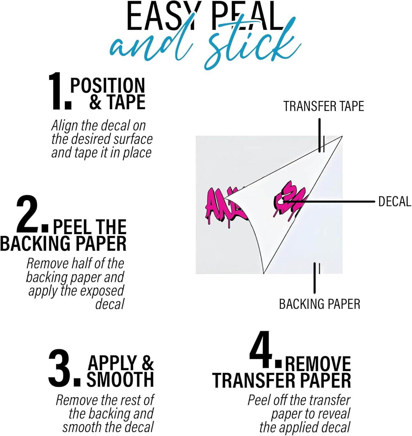 Custom Graffiti Name Wall Decal Personalized Name Wall Decals Spray Paint Graffiti Decal Large Vinyl Decals Sticker for Home & Room Décor, Removable WallArt for Kids & Teens Bedroom, Car, Vehicles