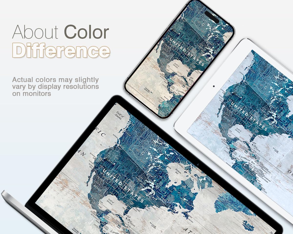 Wall Art for Living Room Bedroom Wall Decor Blue Office Pictures for Wall Decoration Farmhouse Artwork for Walls Boys