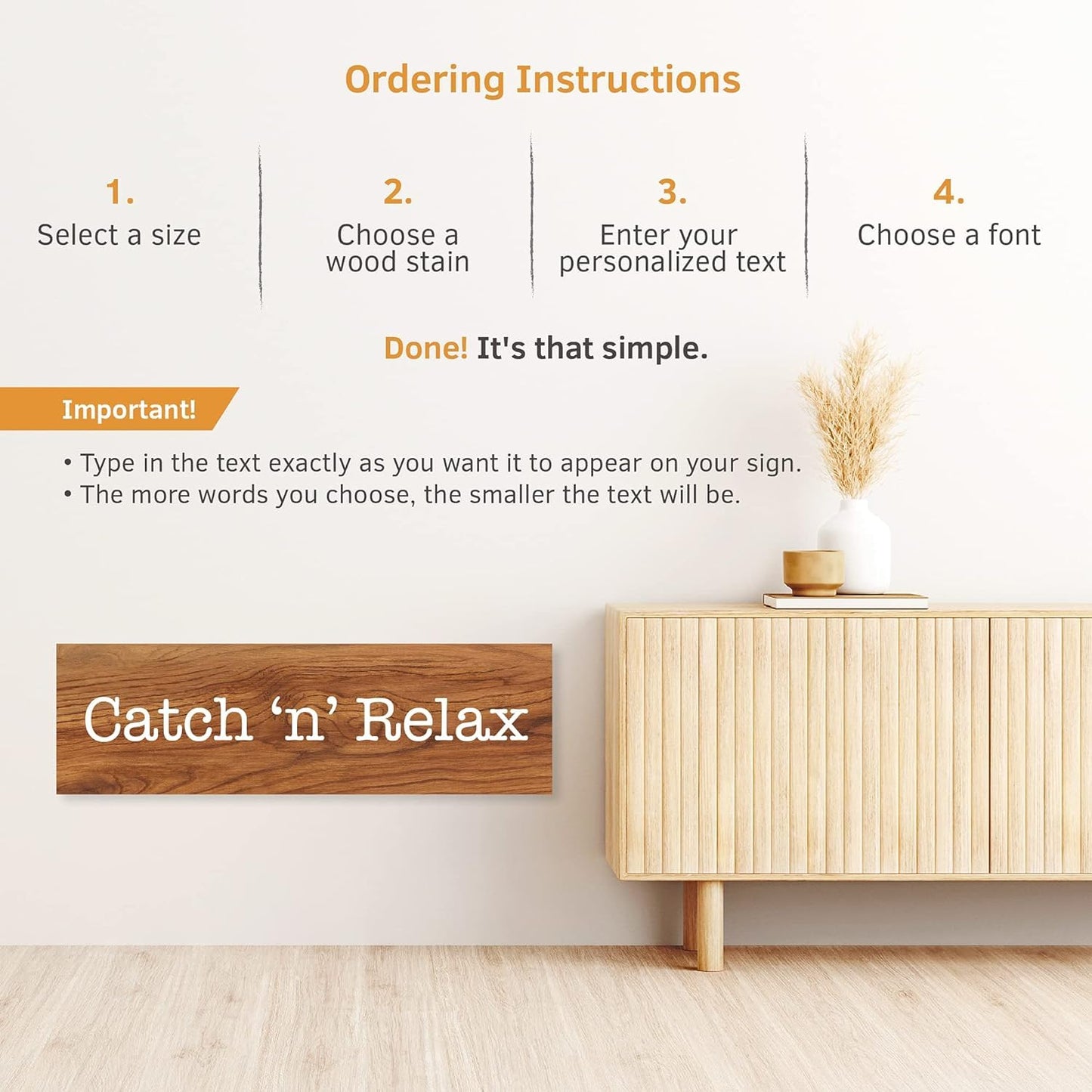 Custom Wood Signs Personalized | Farmhouse Decor | Personalized Signs | Personalized Rustic Wood Signs | Father's Day Gift | Custom Sign | Ready to Hang! (16x24 Inches)