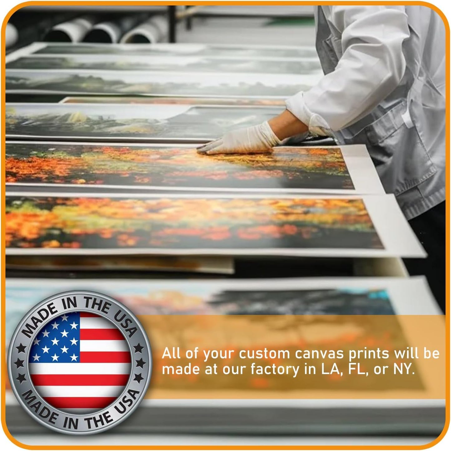 xzartdiy Custom Canvas Prints with Your Photos - Personalized Picture Print Customized Gifts for Family Home Office Wall Art Decor, Wrapped Canvas 32x16inch