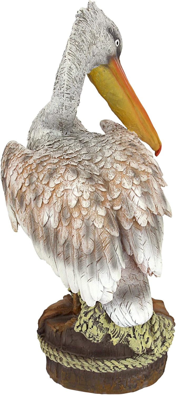 Design Toscano Ocean Side PIER 51 Pelican Statue