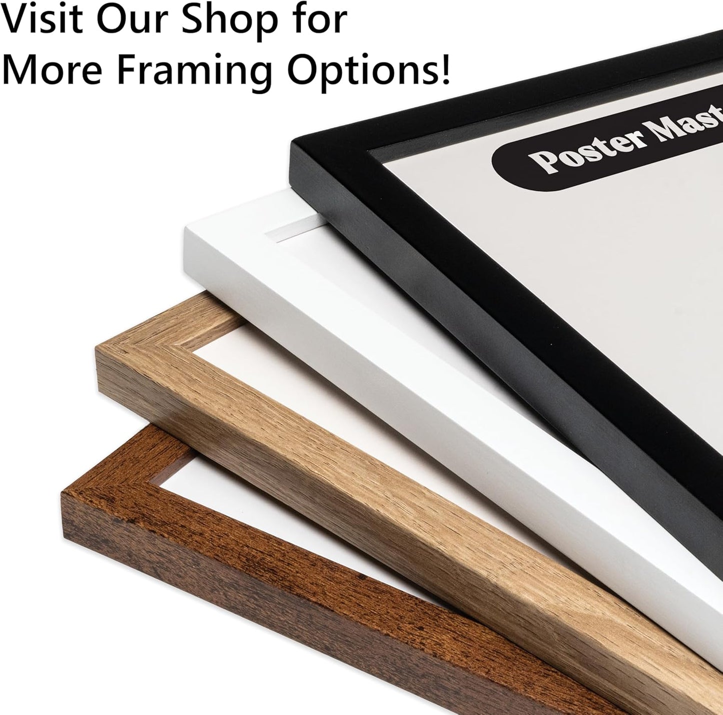 Poster Master Vintage Medieval Poster - Retro Gothic Print - Gift for Artist, Friend - Angel of Death, Memento Mori, Life, Skeleton, Dark - Wall Decor for Home, Living Room, 8x10 White Framed