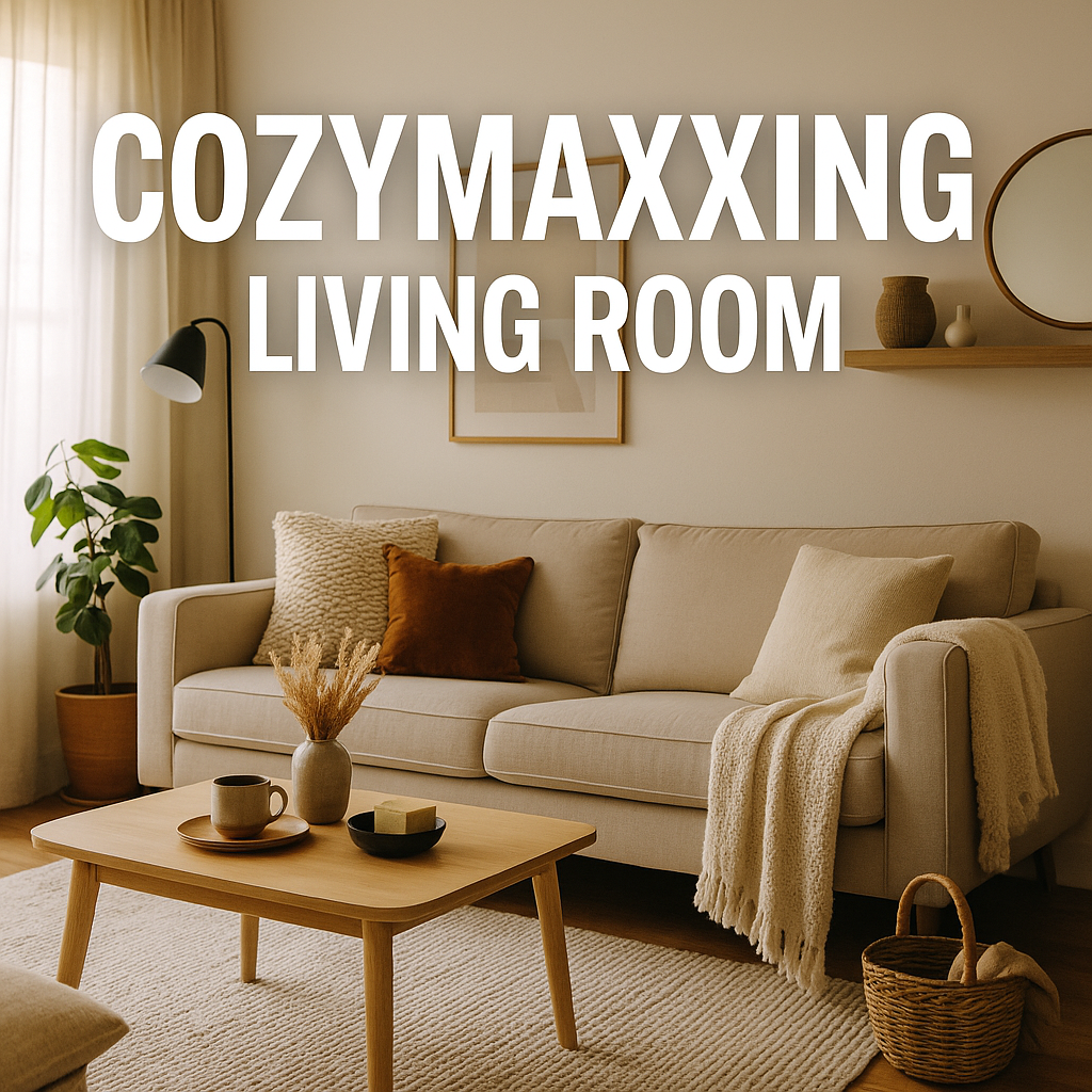 “Cozymaxxing Your Living Room: 2025 Warm Minimalist Decor Guide for U.S. Renters on a Budget”