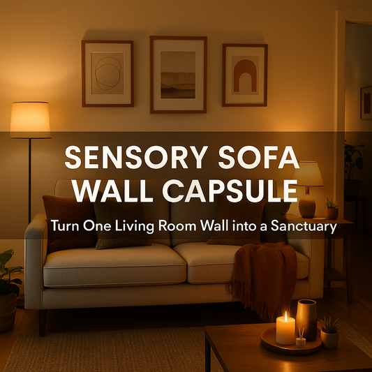 The 2025 Sensory Sofa Wall Capsule: Turn One Living-Room Wall into a Five-Senses Sanctuary