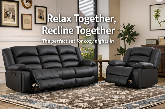 The Winter “Stay-Home Upgrade”: A 3-Seat Reclining Sofa Set That Turns Your Living Room Into a Recovery Zone
