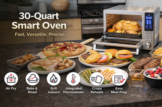 The January “One-Oven” Reset: A 30-Qt Smart Countertop Oven That Replaces Back-to-Back Cooking