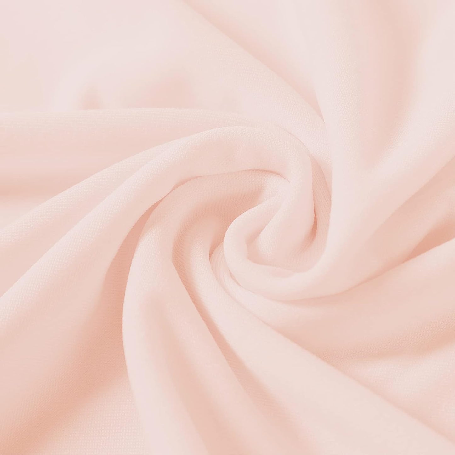 Spandex Chair Covers, 25PCS, Washable Protector for Living Room, Party, Banquet, Wedding, Hotel (Blush Pink)