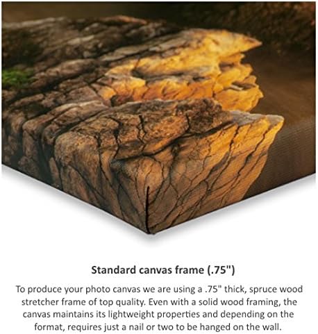 Photo.Gifts - Personalized Custom Canvas Prints 40 x24 Inch - Your Photos On Canvas - Large Canvas Print Wall Art for Bedroom, Living Room, Wedding Baby Pet Family Pictures - Custom Gifts