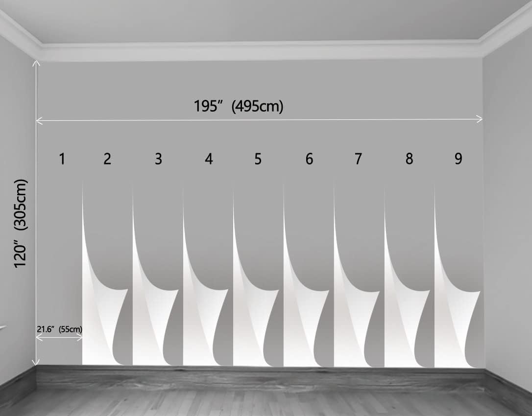 Forest Stream Wall Mural Wallpaper Large Nature Scenery Mural for Bedroom Living Room TV Background Sofa Wall (not self-Adhesive)