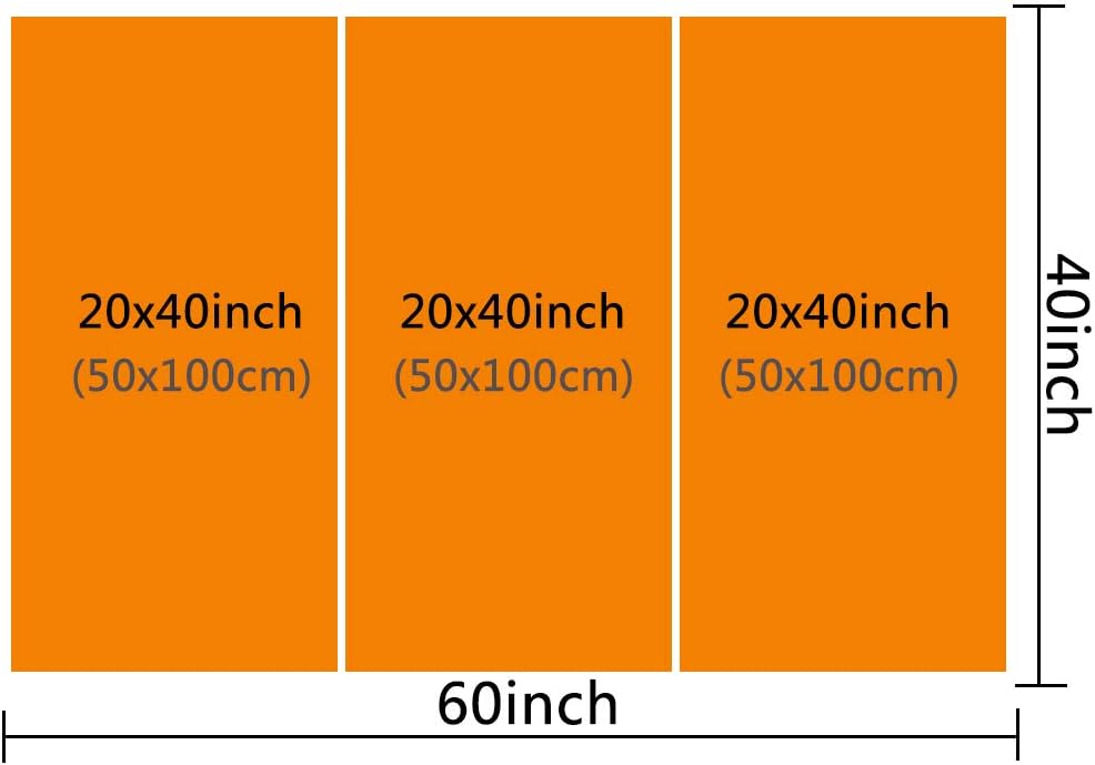 TUMOVO Large Various Types Big Pictures of Racing, Green Canvas Wall Art Framed Sports Car Boys Fast Car Cool Sports Poster 3 Panel 3D Diamond Print Painting - 40 x 20inch x 3 Panels