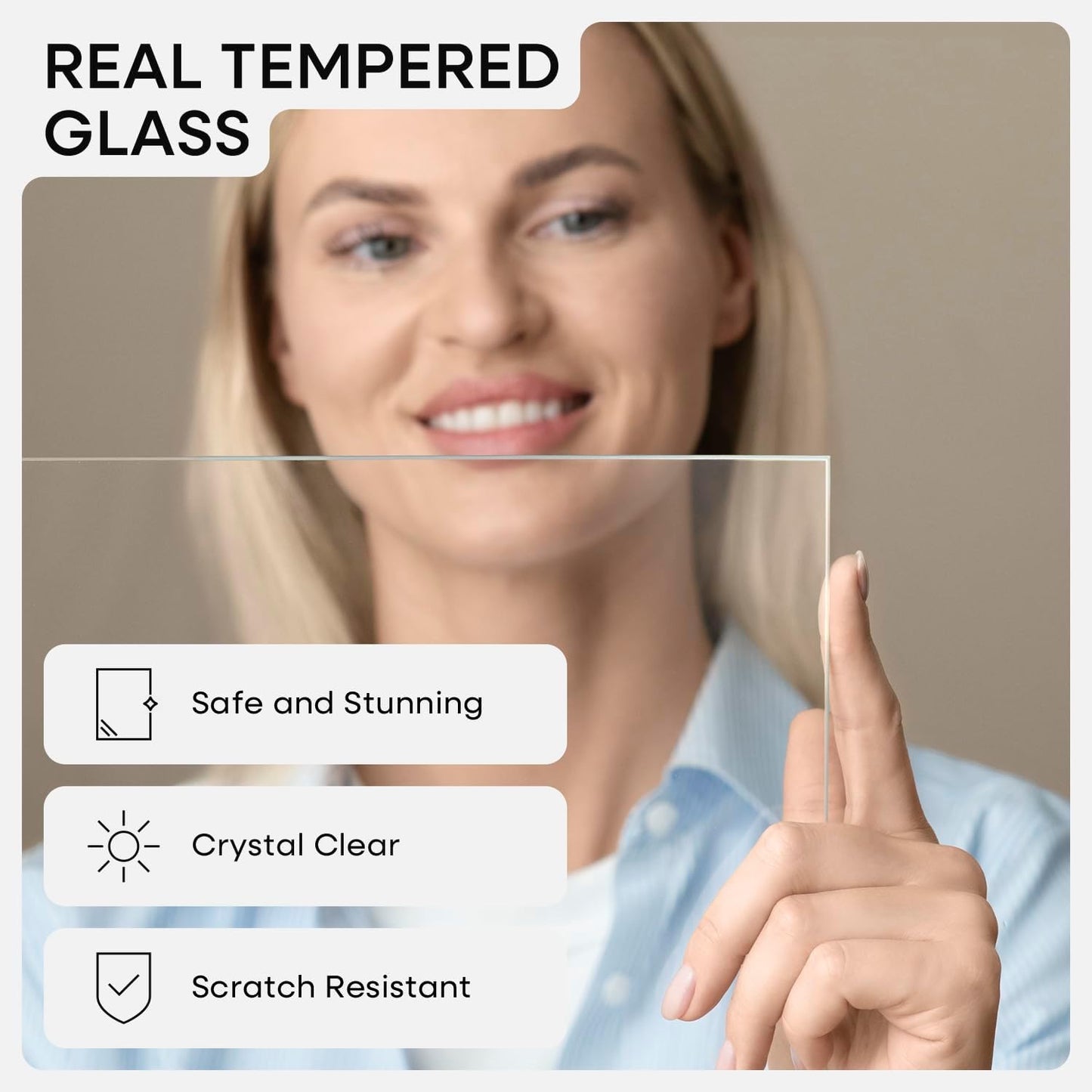 Homeforia A5 Wood Picture Frame, High-End Natural Oak 5.8x8.3 Frame Matted to 4.1x5.8 inch Photo, A5 Size Wooden Frames with Mat A6 for Art, 5.8 x 8.3 Poster Frames, Tempered Glass, Wall Kit, Set of 1