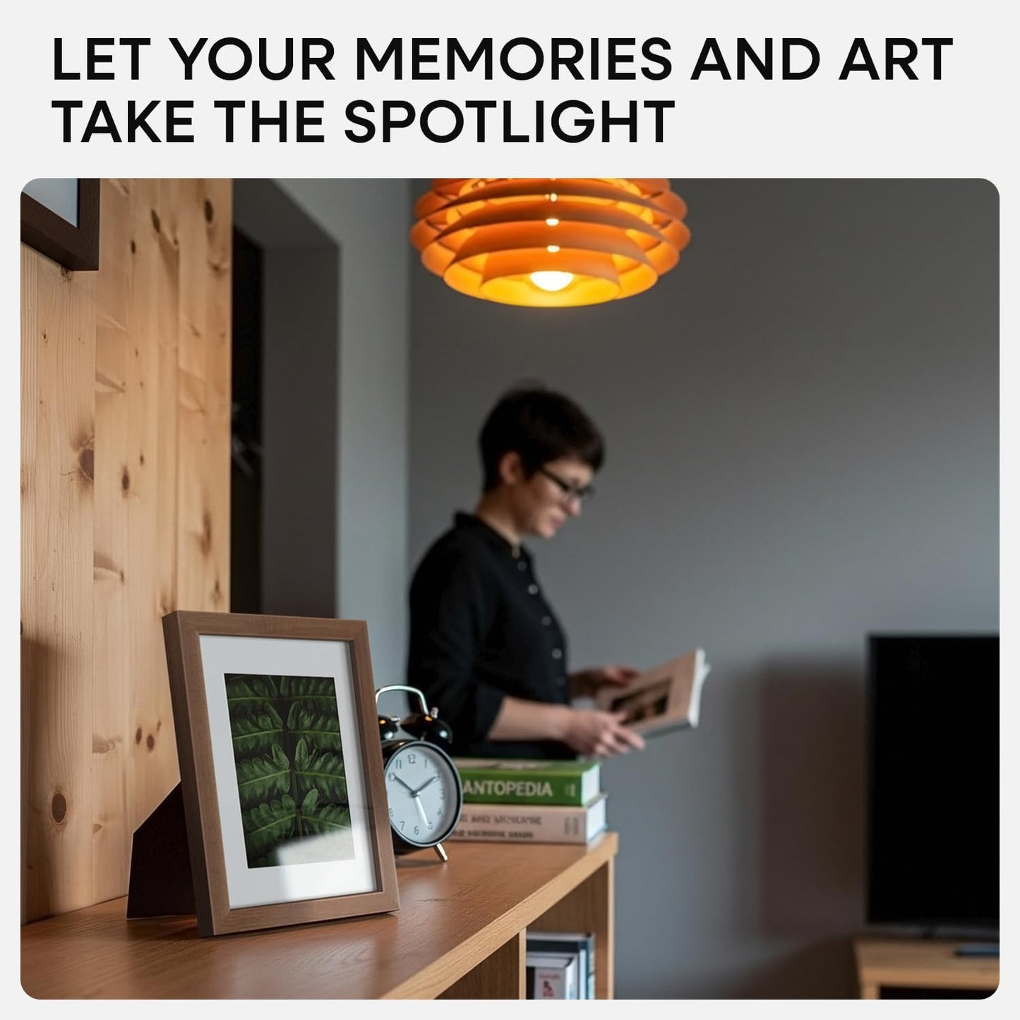 Homeforia 5x7 Brown Picture Frame, High End Dark Oak 5x7 Wooden Frames with Mat 4x6 Photo, 5 x 7 Walnut Wood Frame Matted to 4 x 6 Print, 7x5 Wall or Tabletop Frame, Tempered Glass, Wall Kit, Set of 1