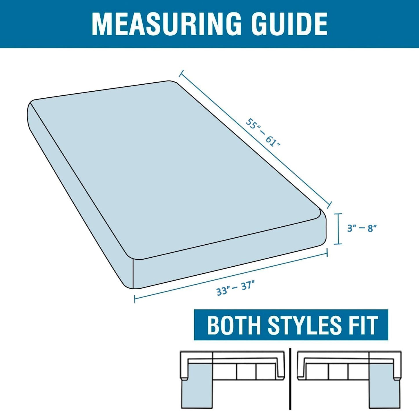 H.VERSAILTEX Super Stretch Individual Chaise Cover Sectional Couch Covers for L Shaped Sofa Both Left/Right Featuring Thick Jacquard Textured Twill Fabric (1 Piece Chaise Cover, Burgundy Red)