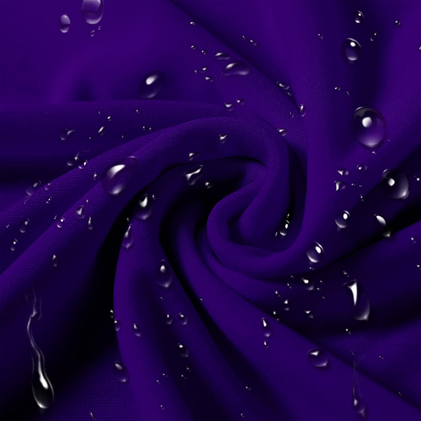 SUPERO Waterproof Spandex Chair Cover 12PCS, Stretch Dining Chair Covers, Polyester Outdoor Chair Covers, Protector Stretch Chair Cover for Party Universal, Banquet, Wedding Event, Hotel(Purple)