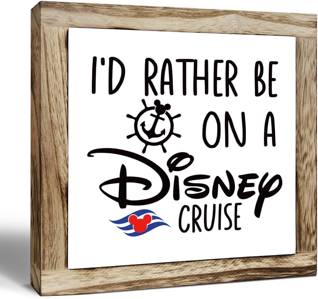 Rustic Wood Sign, Wooden Plaques Table Decor, Farmhouse Home Decorative, Inspired Decor for Office Cubicle, Small Wooden Box Sign, Office Decoration Art