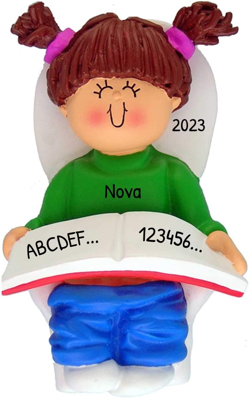 Personalized 2nd Christmas Boy Tree Ornament 2024 - Baby Child Hold Heart Second - Free Customization