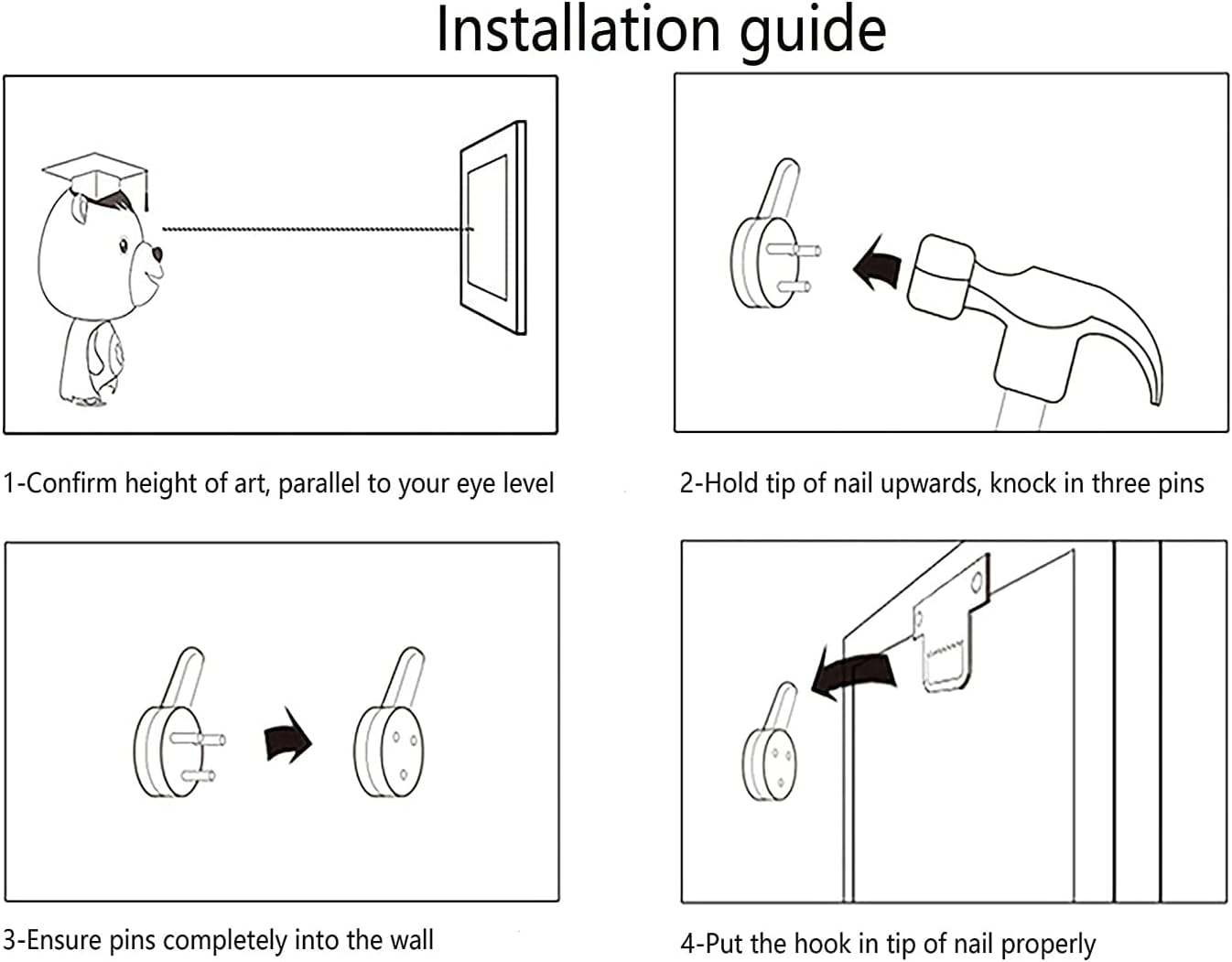 Modern Geometric Abstract Canvas Wall Art 48 x 24 inches Navy Blue and Beige Tones Canvas Painting Framed Home Artwork Living Room Decor for Bedroom Office Wall Decor