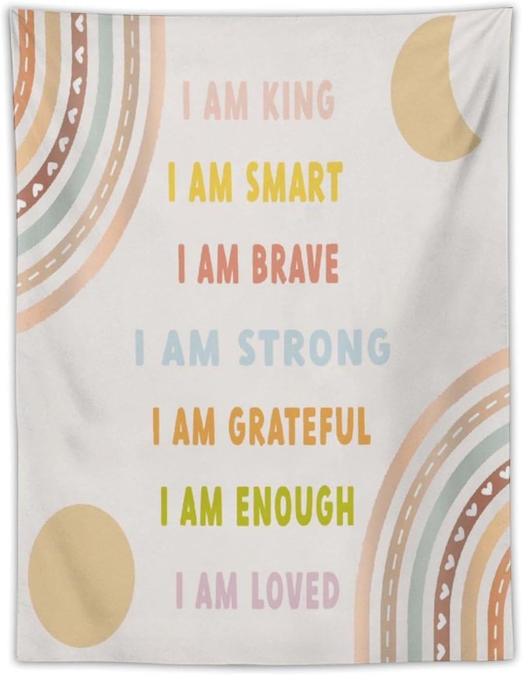 ICMOLYYENLO Boho Plant Aesthetic Tapestry, Abstract Medieval Arch Sun Home Aesthetic Wall Hanging For Bedroom Living Room Dormitory Tapestry 50x60 Inches