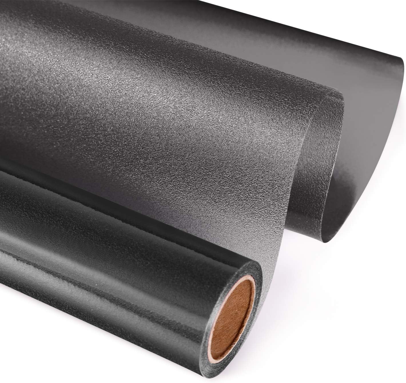 HIDBEA Frosted Window Privacy Film - Non Adhesive Static Cling Glass Stickers Sun UV Blocking Heat Control Door Covering Decals for Home Office, Frosted Gray, 35.4 x 98.4 Inch