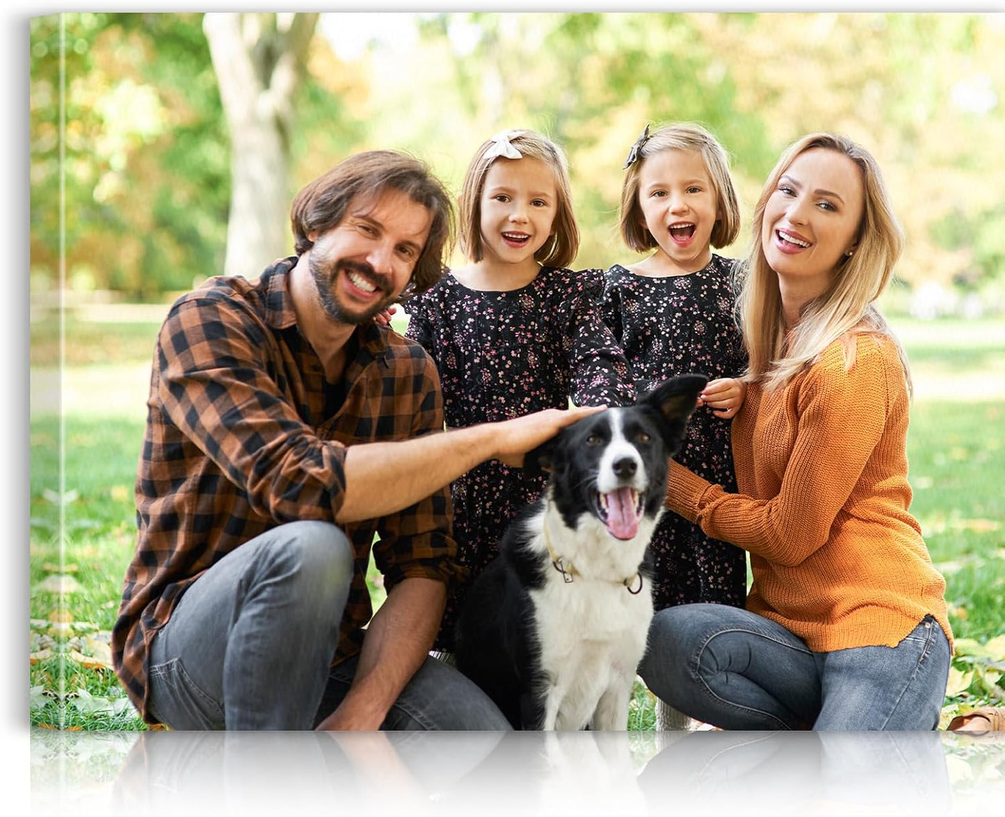 Custom Canvas Prints with Your Photos - Personalized Pictures Print, Customized Photo Gifts, Wall Art Poster Canvas Printing for Wedding, Family, Baby, Pets, Home Office Decor, Wrapped Frame 40x30