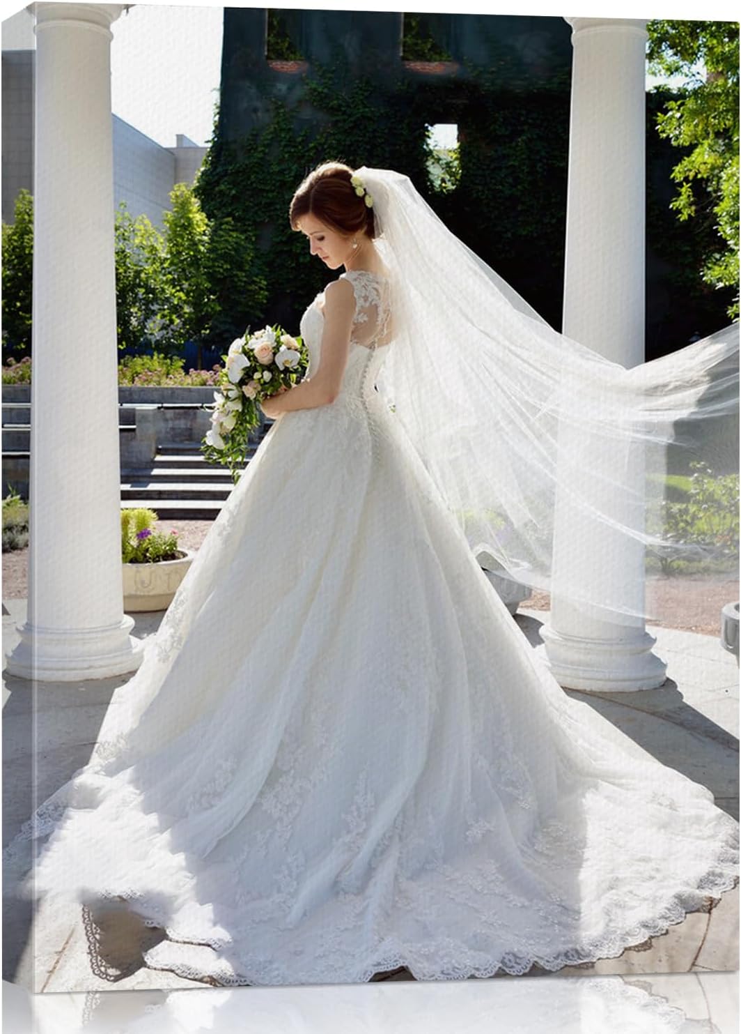 AbcCustomize Canvas Prints with Your Photos, Custom Canvas for Living Room and Bedroom Decor, Personalized gifts for Friends Lover and Family, Canvas Wall Art for Gifts & Keepsakes, Ready to Hang