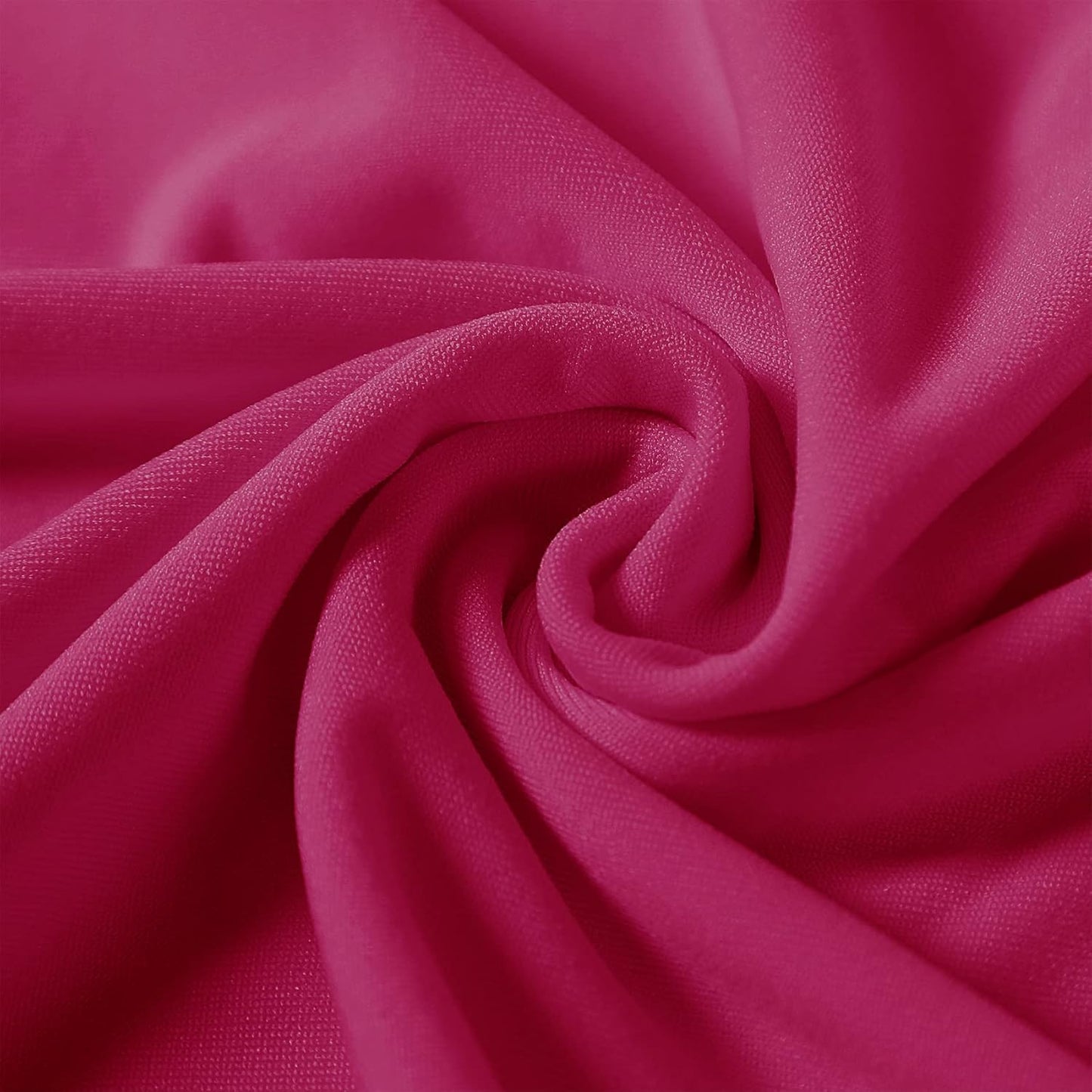 Chair Cover, 12PCS, Fuchsia, Spandex, Living Room, Removable, Protector, Stretch, Party, Banquet, Wedding Event, Hotel