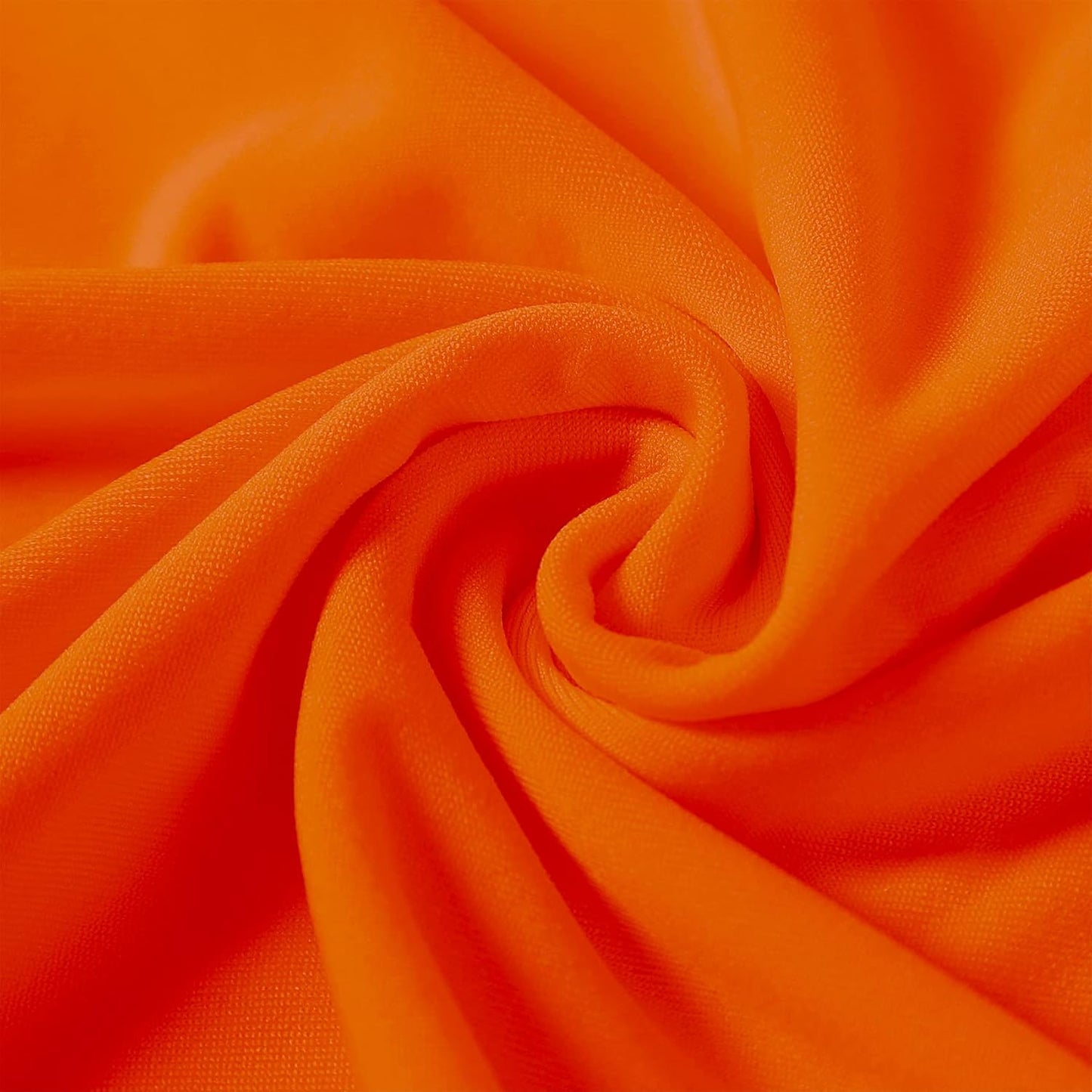 Spandex Chair Cover, 25PCS, Living Room Chair Covers, Removable Washable Protector for Party, Banquet, Wedding Event, Hotel (Orange)