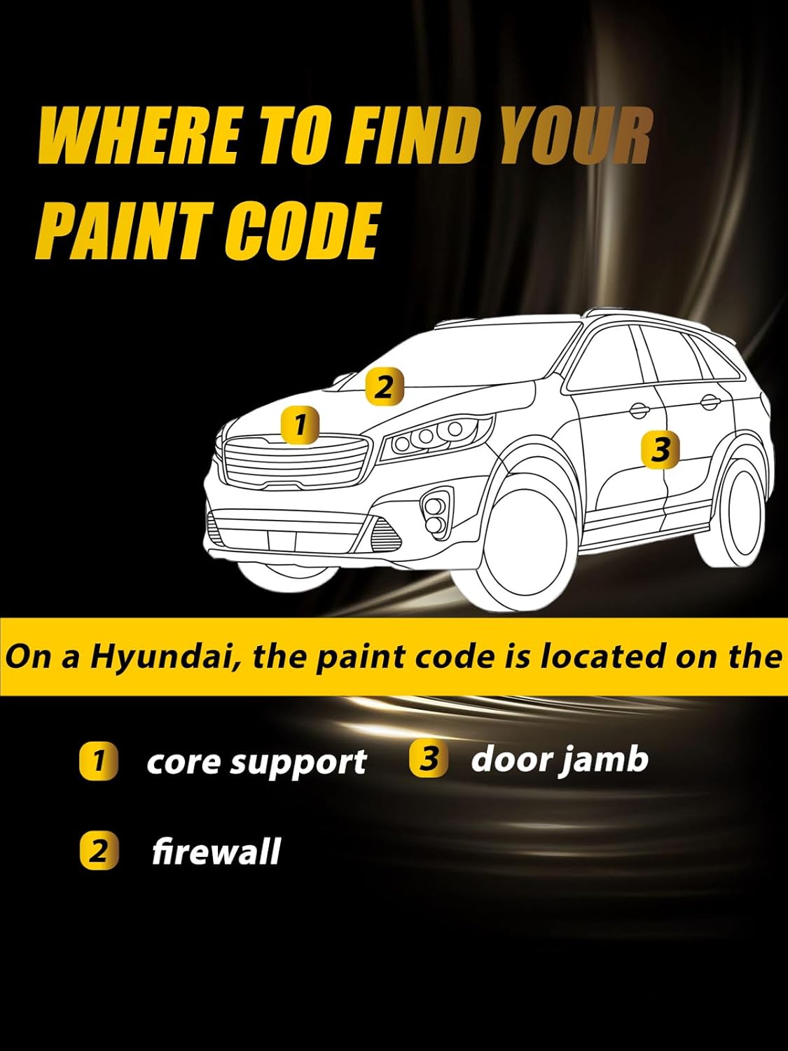 (A5G) Amazon Gray Touch Up Paint Compatible with Hyundai, Exact Match Car Paint Pen Automotive Scratch Repair Remover Kit Quick & Easy Solution for Vehicle Chips and Nicks