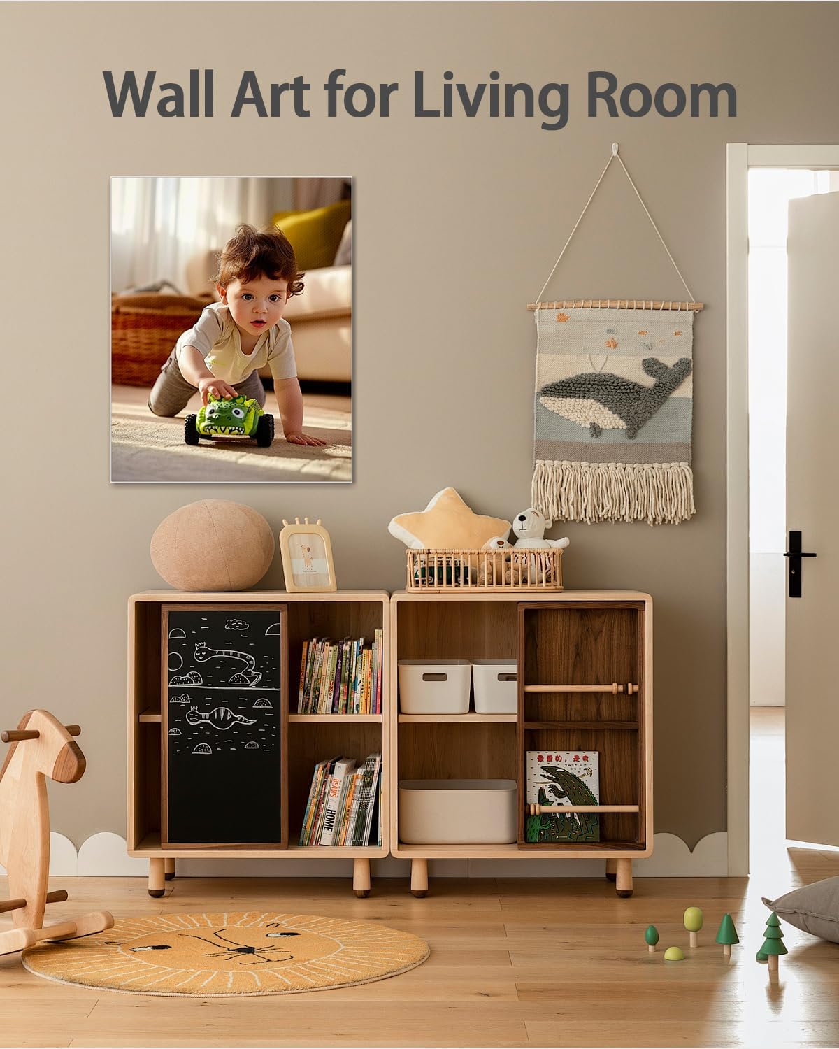 AbcCustomize Canvas Prints with Your Photos，Custom Canvas Wall Art for Bedroom, Living Room, Farmhouse Decor，Personalized Gifts Canvas Prints for Family，Friend，Lover，Pet