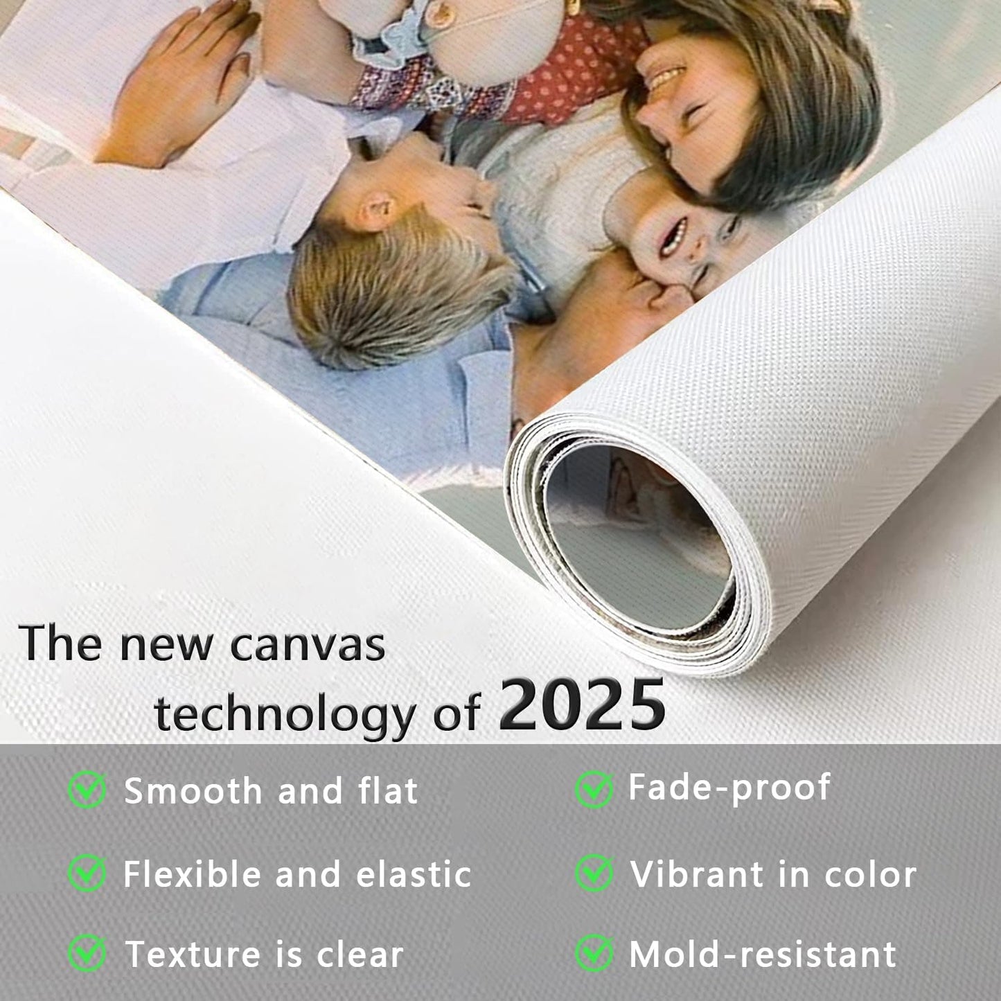 GZZFXXD Personalized Custom 36''x48'' Canvas Prints with Your Photo/your Image Large Wallart Wall Decor for Bedroom Dining room Living room Children's room(Unframed)