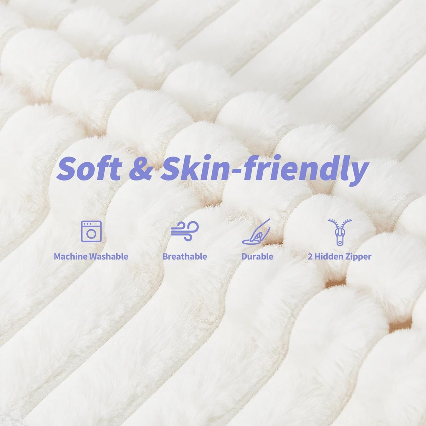 Hobestluk 3 in 1 Bean Bag Chair Giant Bean Bag Chairs Convertible Bean Bag Floor Cushion with Machine Washable Cover, Beanbag Chairs for Adult (White)