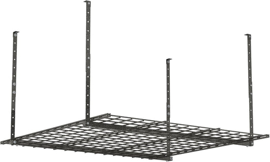 00625 45-Inch x 45-Inch Overhead Steel Garage Storage System & Rack,Hammertone
