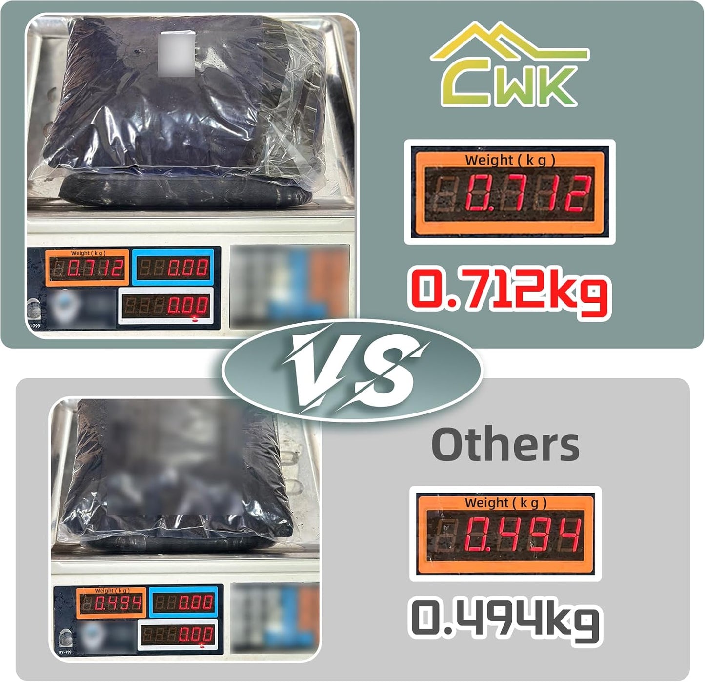 CWK 4FT Waterproof Stretch Spandex Table Cover for Rectangular Tables - Elastic Fitted Tablecloth for Folding Tables,Wrinkle Resistant Table Cloth for Parties, Weddings, Banquets & Events (Silver)