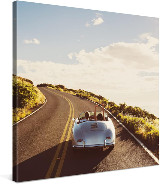 Photo.Gifts Personalized Canvas Prints 20x20 - Your Photos On Canvas - Made in USA Canvas Print Wall Art for Bedroom, Living Room, Wedding Baby Pet Family - Custom Gifts