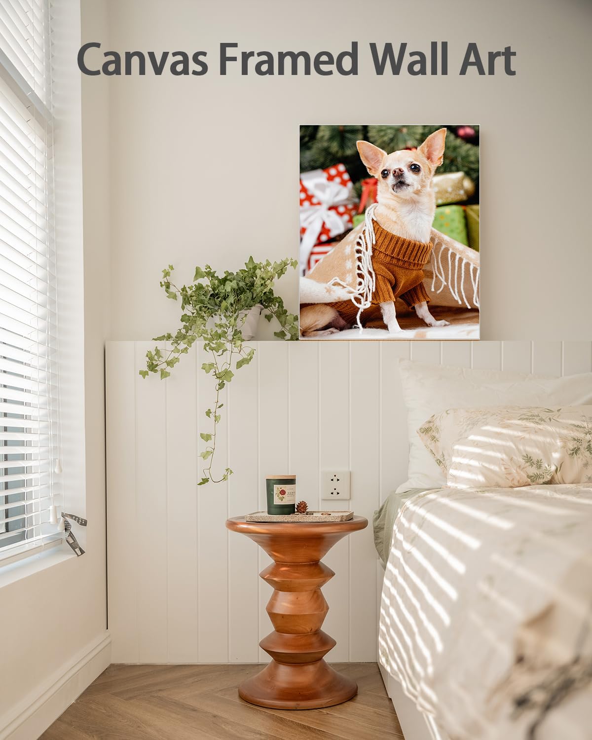 AbcCustomize Custom Canvas Wall Art with Your Photos, Perfect for Living Room, Bedroom, Farmhouse Decor, Personalized Gifts