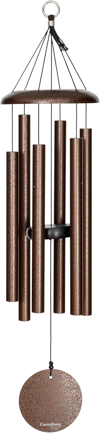 Corinthian Bells by Wind River - 30 inch Copper Vein Wind Chime for Patio, Backyard, Garden, and Outdoor Decor (Aluminum Chime) Made in The USA