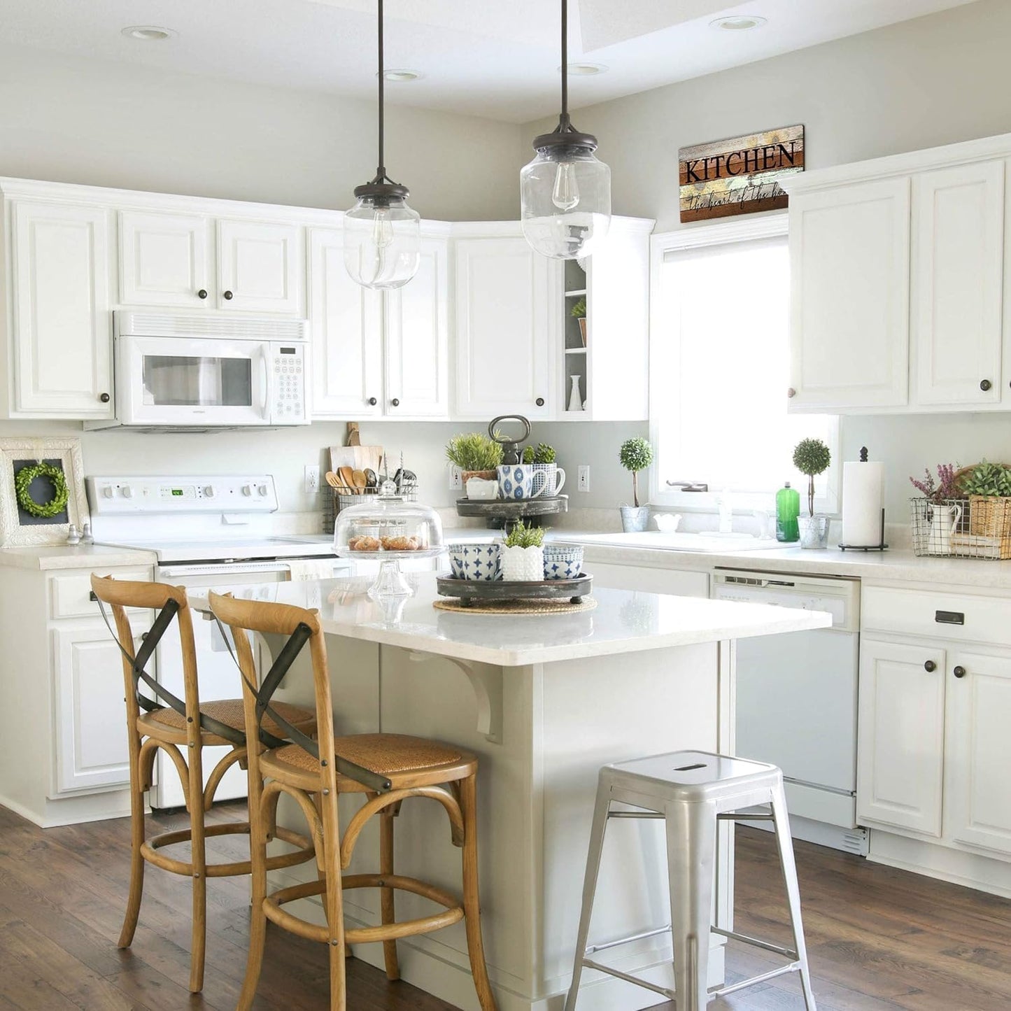 Farmhouse Bedroom Wall Decor, I Will Love You Always Sign, Romantic Decor for Couples (Always) 4x16 Inch