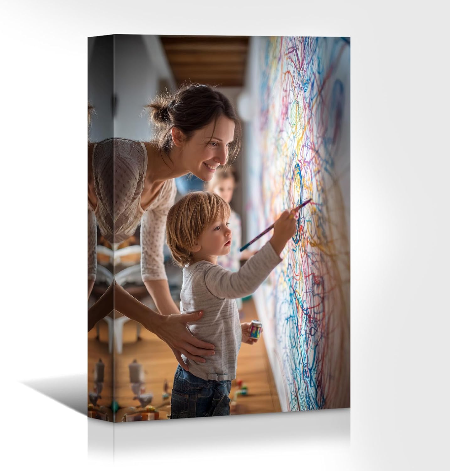 Laoife Custom Canvas Prints with Your Photos, Personalized Photo On Canvas Transform Your Photos into Stunning Wall Art Digitally Printed Photo To Canvas Ideal for Home Decor Gifts Keepsakes - 8"x10"