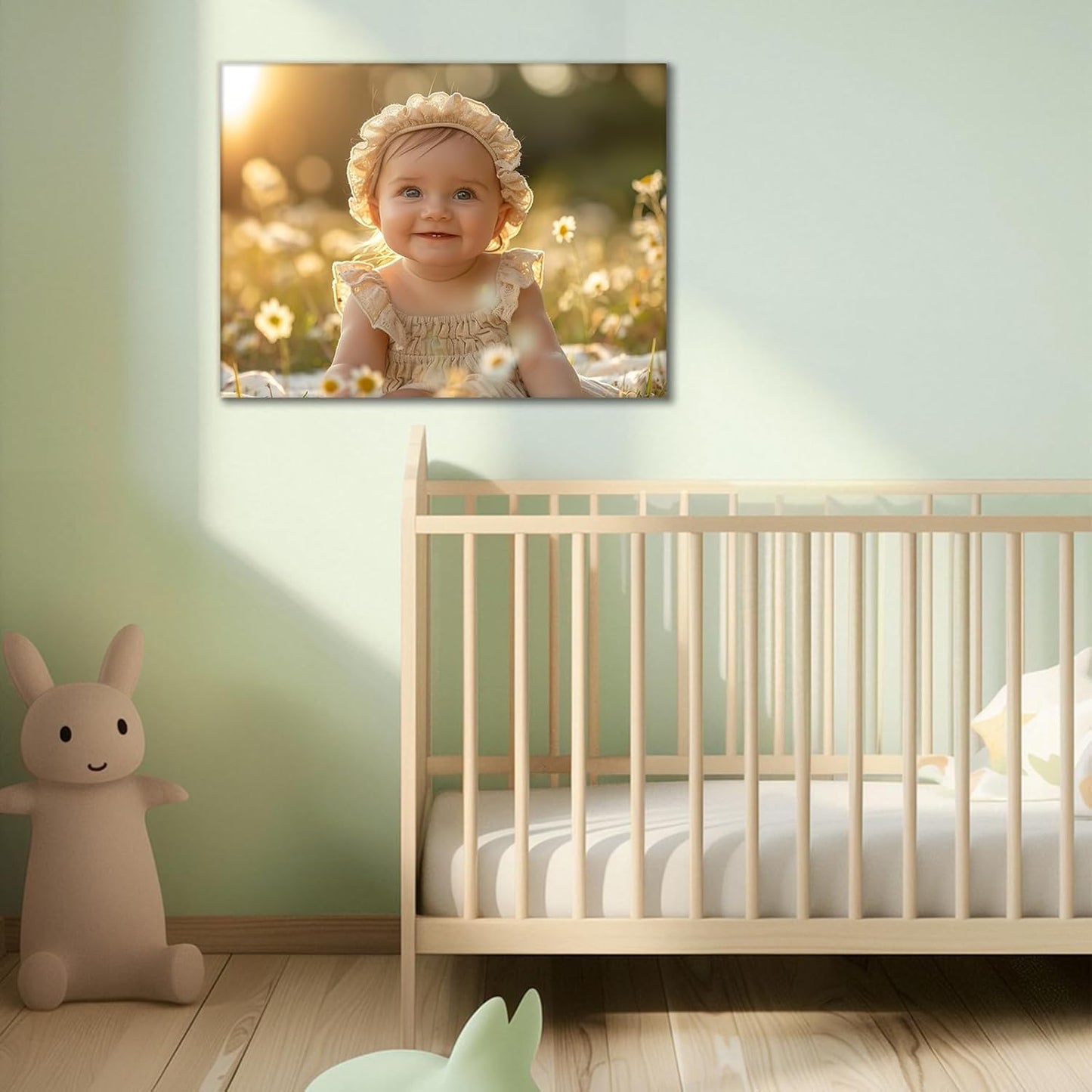 GAIYUAO Custom Canvas Prints with Your Photos Customized Canvas Pictures for Wall Art Large Wall Art for Living Room Personalized Pictures with Photos for Home Decor Bedroom 8x12in