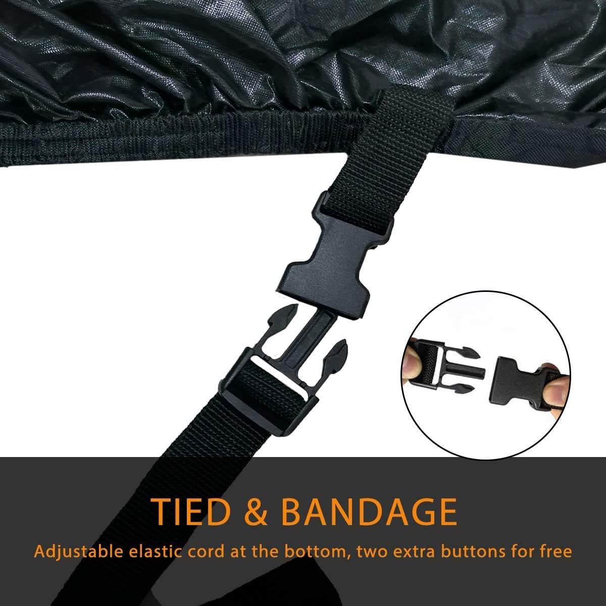 UTV X3 Cover Waterproof Heavy Duty Oxford Cloth All Weather Protection Covers for Can-Am Maverick X3 XMR XRC MR R/X DS RS RC Turbo R 900 HO Polaris RZR/XP Turbo S, 2-3 Seater