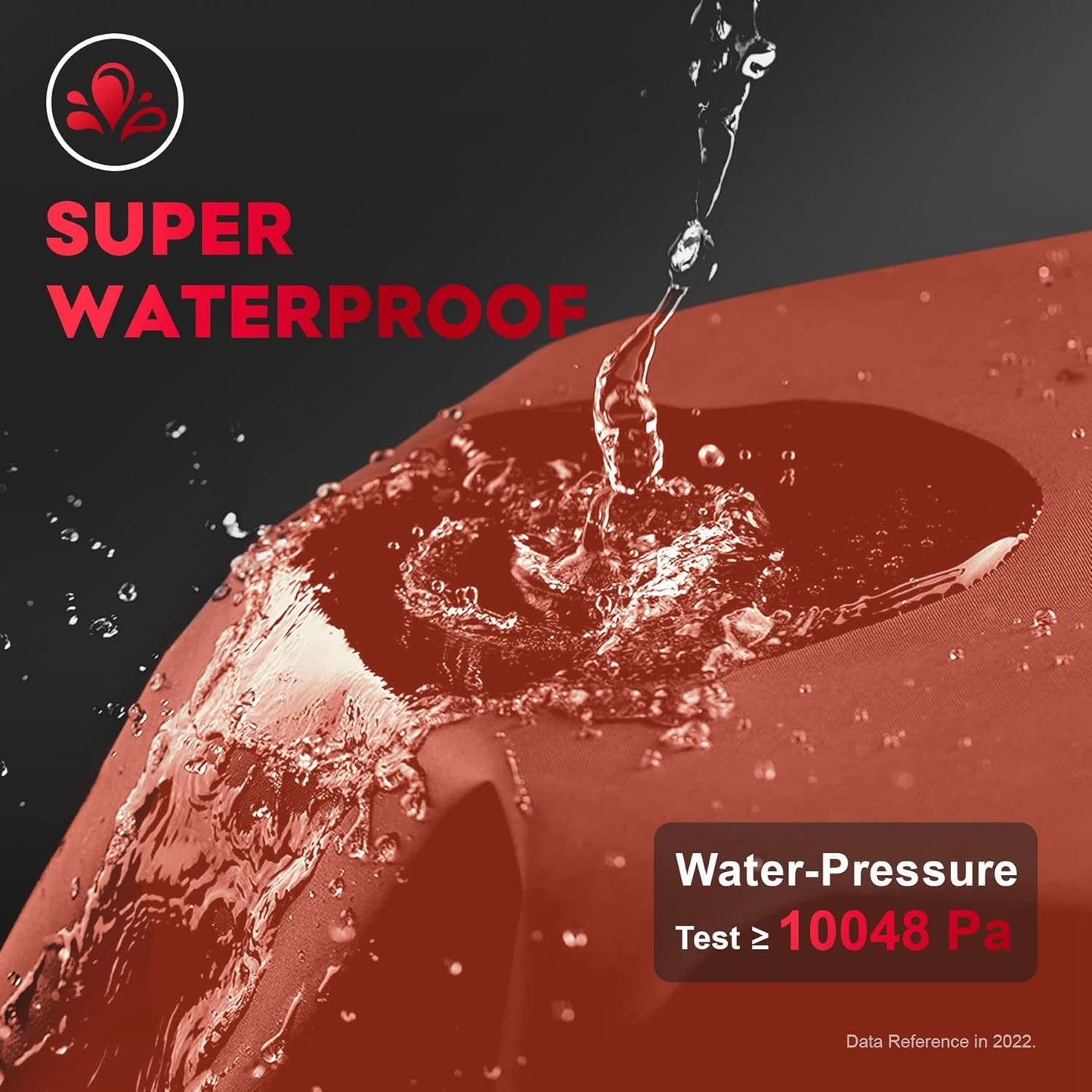 Comnova ATV Cover for 4 Wheelers - 88 Inch ATV Covers 600D Waterproof & Heavy Duty, Outdoor Four Wheeler Quad Cover All Weather Large for Polaris, Kawasaki, Arctic Cat, Honda, Yamaha and More