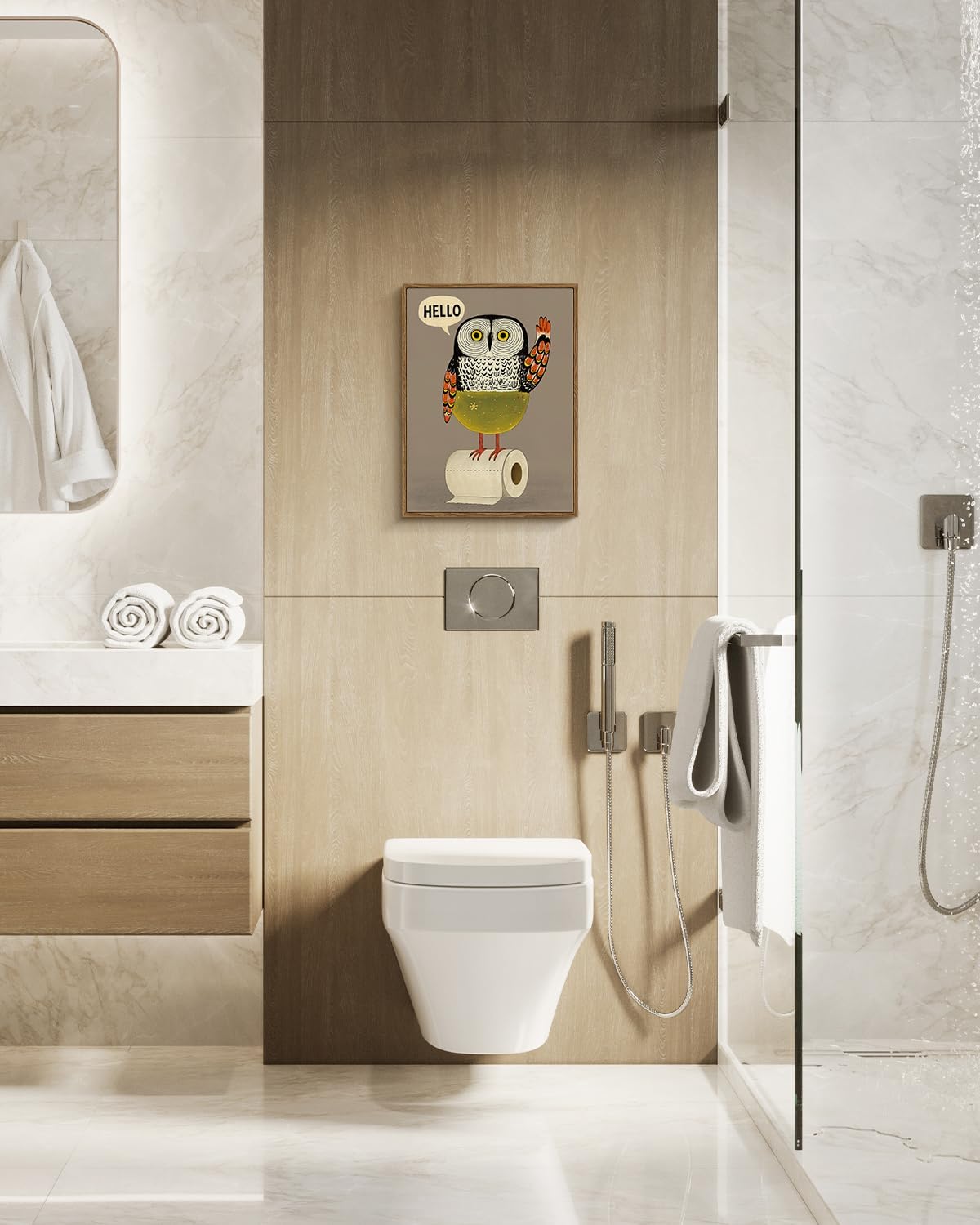 VIYYIEA Framed Wall Art JK-J1-L SM1003 16L x 12W