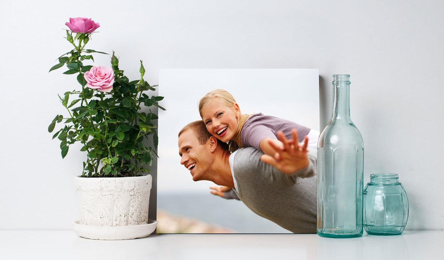 Photo.Gifts - Personalized Custom Canvas Prints 12x12 - Your Photos On Canvas - Canvas Print Wall Art for Office, Living Room, Wedding Baby Pet Family Pictures - Custom Gifts